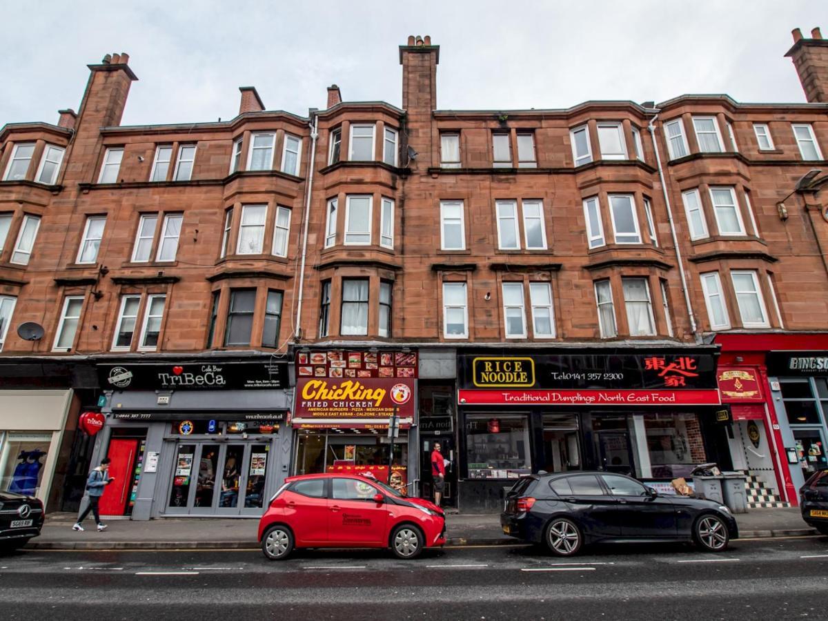 Modern 1Br Apartment In Heart Of West End グラスゴー エクステリア 写真